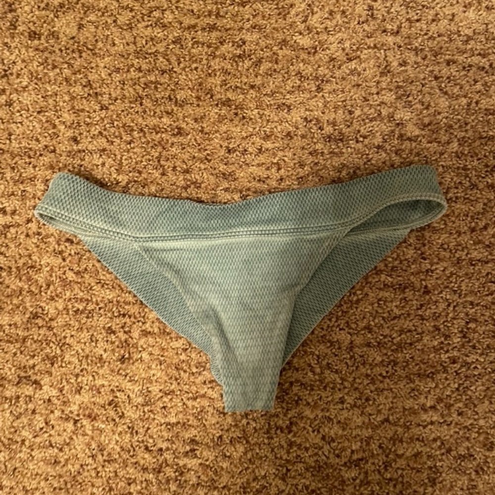 Ripcurl Blue Bikini Bottoms Size Medium